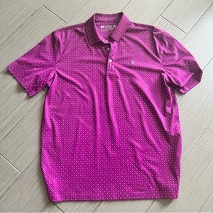 Ariat Tek Polo Shirt Size L Purple